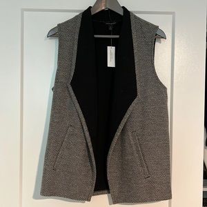 NWT—Banana Republic Black Vest, Size S